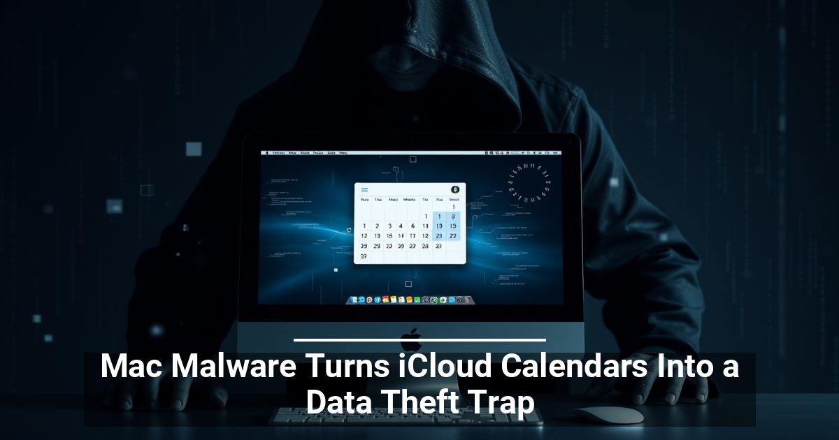 Mac Malware Turns iCloud Calendars Into a Data Theft Trap